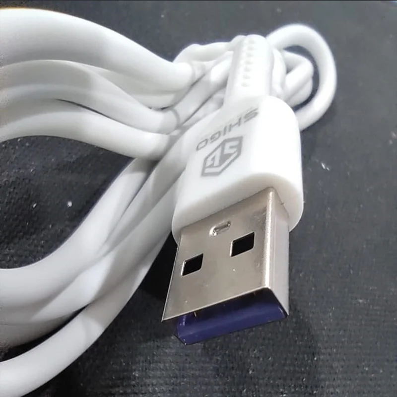 کابل تبدیل USB به microUSB شیگو مدل 5A FAST طول 1 متر