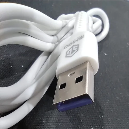 کابل تبدیل USB به microUSB شیگو مدل 5A FAST طول 1 متر